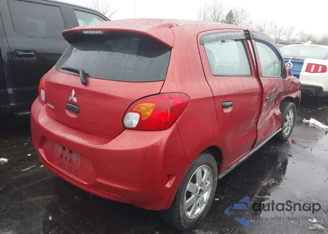 2014 Mitsubishi Mirage De from USA, damaged, VIN ML32A3HJ8EH005169